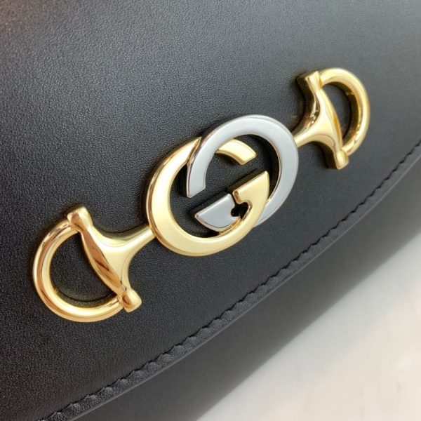 Replica Gucci Zumi Leather Shoulder Bag | Stylish & Compact - Image 8