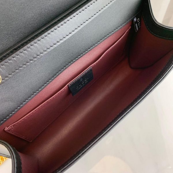 Replica Gucci Zumi Leather Shoulder Bag | Stylish & Compact - Image 9