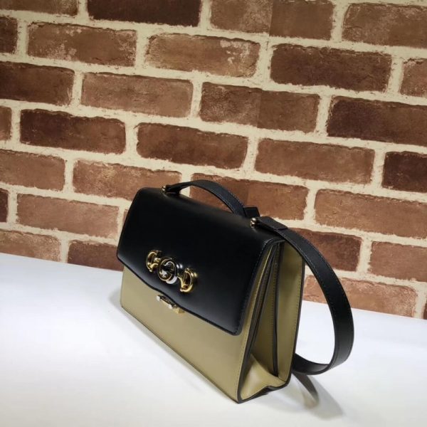 Gucci Zumi Smooth Leather Shoulder Bag Replica - Image 3