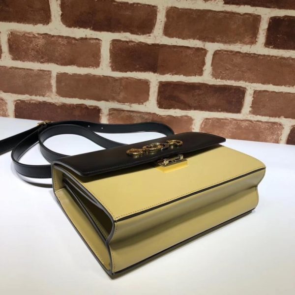 Gucci Zumi Smooth Leather Shoulder Bag Replica - Image 6