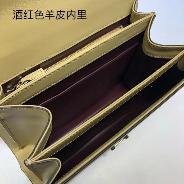 Gucci Zumi Smooth Leather Shoulder Bag Replica - Image 9