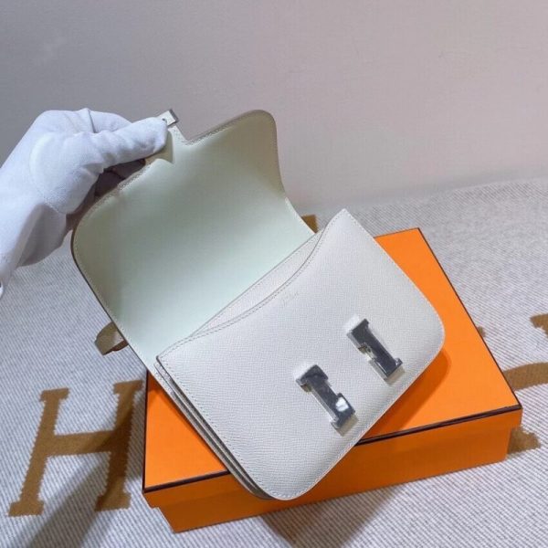 Replica Hermès Constance Mini 18cm Epsom Leather Bag - Image 4