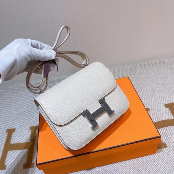 Replica Hermès Constance Mini 18cm Epsom Leather Bag - Image 6