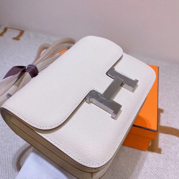 Replica Hermès Constance Mini 18cm Epsom Leather Bag - Image 8
