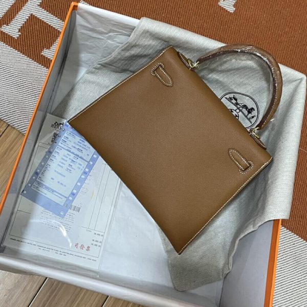 Hermes Kelly 25 Replica - Epsom Leather, Timeless Elegance - Image 4