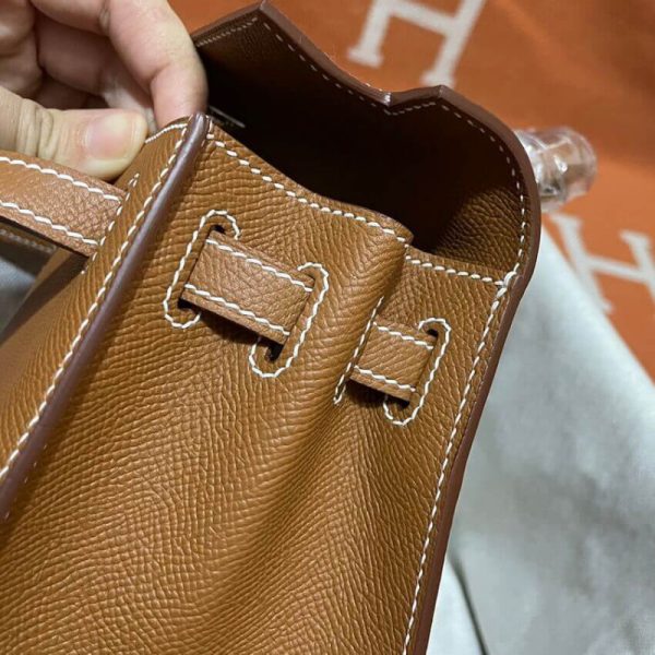 Hermes Kelly 25 Replica - Epsom Leather, Timeless Elegance - Image 8