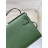 Best Replicas Bags - Replica Hermes Kelly Wallet To Go WOC Army Green Shop For Best Louis Vuitton LV Replica Bags With Cheap Price