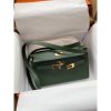 Best Replicas Bags - Replica Hermes Kelly Wallet To Go WOC Army Green Shop For Best Louis Vuitton LV Replica Bags With Cheap Price