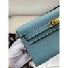 Best Replicas Bags - Replica Hermes Kelly Wallet To Go WOC - Blue 499041 Shop For Best Louis Vuitton LV Replica Bags With Cheap Price