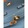Best Replicas Bags - Replica Hermes Kelly Wallet To Go WOC - Blue 499041 Shop For Best Louis Vuitton LV Replica Bags With Cheap Price