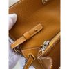 Best Replicas Bags - Hermes Kelly Wallet To Go Replica - Brown Shop For Best Louis Vuitton LV Replica Bags With Cheap Price