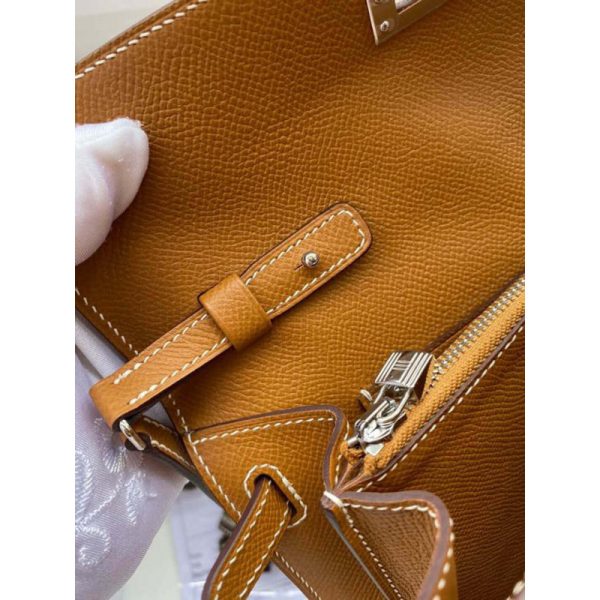 Hermes Kelly Wallet To Go Replica - Brown - Image 6