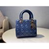 Best Replicas Bags - Lady Dior My Abcdior Bag - Indigo Blue Gradient Lambskin Shop For Best Louis Vuitton LV Replica Bags With Cheap Price