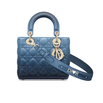 Lady Dior My Abcdior Bag - Indigo Blue Gradient Lambskin