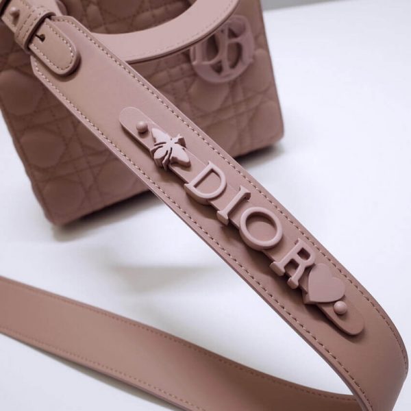 Replica Lady Dior My Abcdior Ultramatte Cannage Calfskin Bag M0538 - Image 4