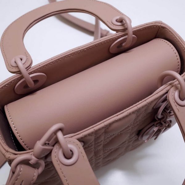 Replica Lady Dior My Abcdior Ultramatte Cannage Calfskin Bag M0538 - Image 8