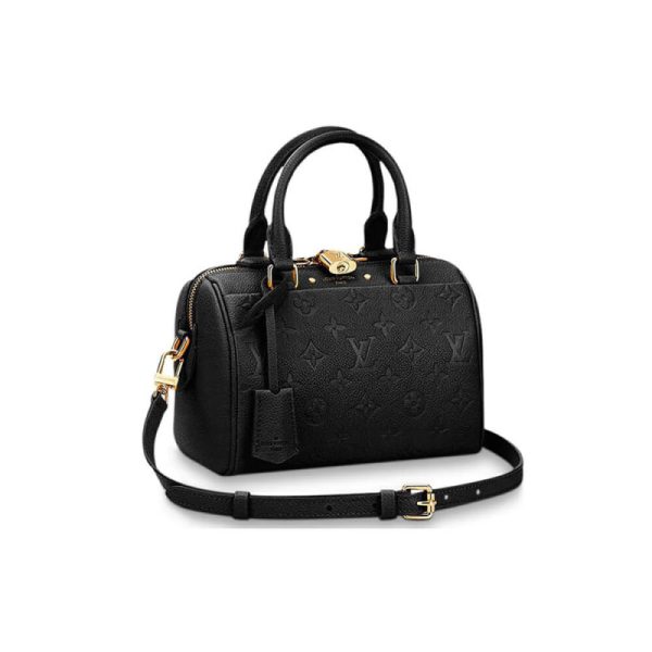 Replica LV Monogram Empreinte Speedy 20 Bandouliere Bag M42394