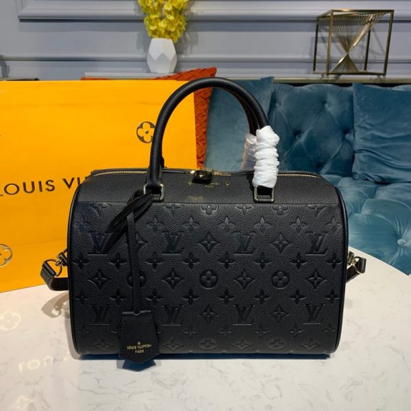 Replica LV Monogram Empreinte Speedy 30 Bandouliere Bag