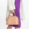 Best Replicas Bags - Replica Louis Vuitton Alma BB Monogram Beige M58638 Bag Shop For Best Louis Vuitton LV Replica Bags With Cheap Price