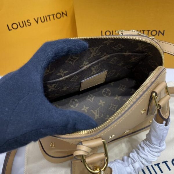 Replica Louis Vuitton Alma BB Monogram Beige M58638 Bag - Image 17