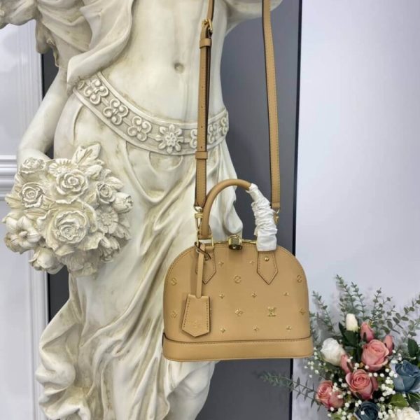 Replica Louis Vuitton Alma BB Monogram Beige M58638 Bag - Image 3