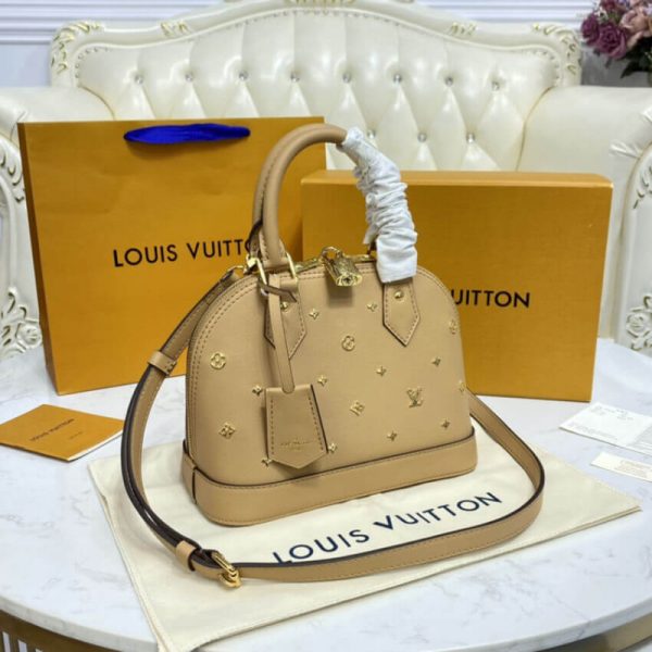 Replica Louis Vuitton Alma BB Monogram Beige M58638 Bag - Image 6