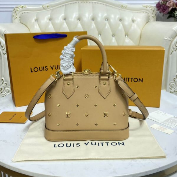 Replica Louis Vuitton Alma BB Monogram Beige M58638 Bag - Image 7