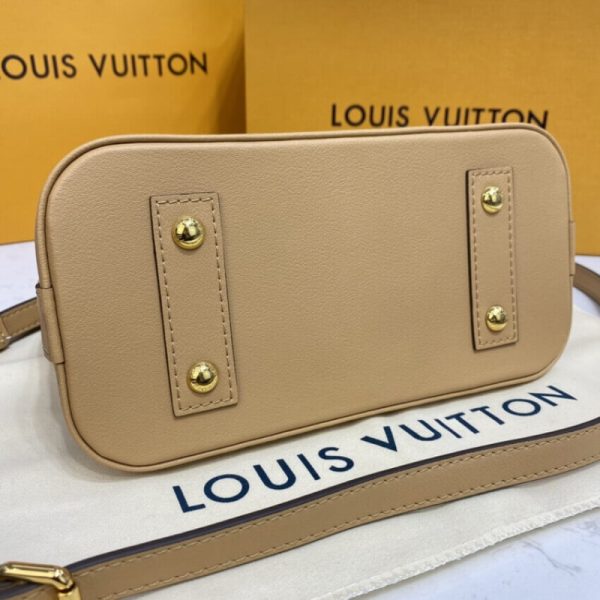 Replica Louis Vuitton Alma BB Monogram Beige M58638 Bag - Image 8