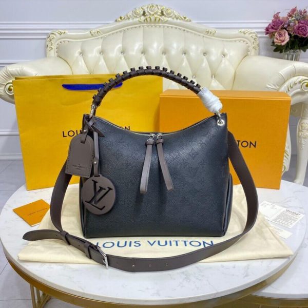 Replica Louis Vuitton Beaubourg Hobo MM Black M56073 - Image 4