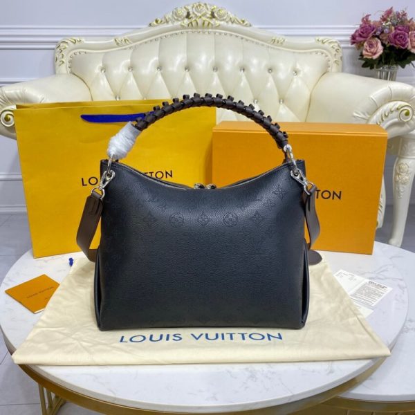 Replica Louis Vuitton Beaubourg Hobo MM Black M56073 - Image 6