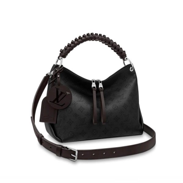 Replica Louis Vuitton Beaubourg Hobo MM Black M56073