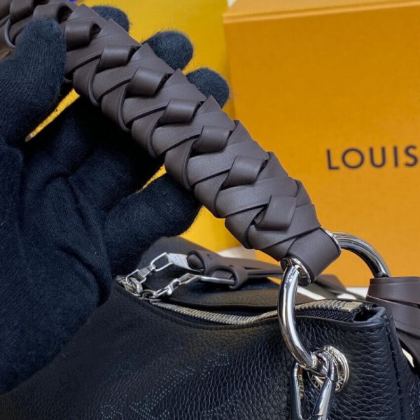 Replica Louis Vuitton Beaubourg Hobo MM Black M56073 - Image 10