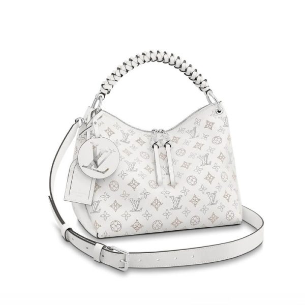 Replica Louis Vuitton Beaubourg Hobo MM White M58482 Bag