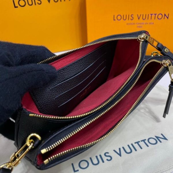 Replica Louis Vuitton Bicolor Double Zip Pochette M80787 - Image 9