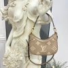 Best Replicas Bags - Replica LV Grey/Beige Leather Bagatelle M46112 Bag Shop For Best Louis Vuitton LV Replica Bags With Cheap Price