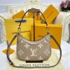 Best Replicas Bags - Replica LV Grey/Beige Leather Bagatelle M46112 Bag Shop For Best Louis Vuitton LV Replica Bags With Cheap Price