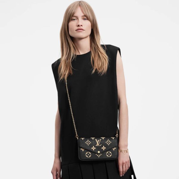 Bicolor Monogram Empreinte Felicie Pochette by Louis Vuitton - Image 2