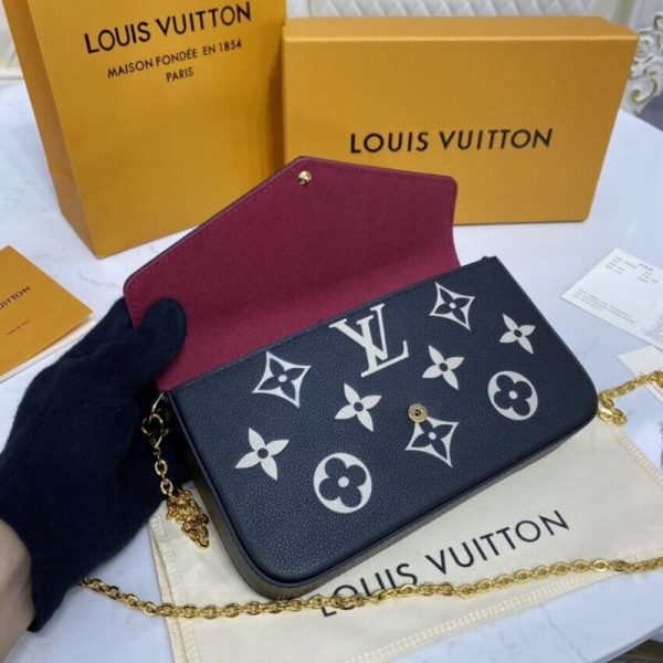 Bicolor Monogram Empreinte Felicie Pochette by Louis Vuitton - Image 12