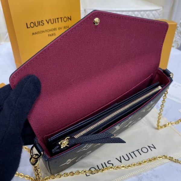 Bicolor Monogram Empreinte Felicie Pochette by Louis Vuitton - Image 14