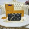 Best Replicas Bags - Bicolor Monogram Empreinte Felicie Pochette by Louis Vuitton Shop For Best Louis Vuitton LV Replica Bags With Cheap Price