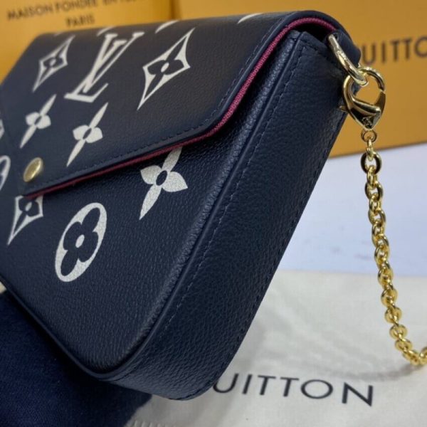Bicolor Monogram Empreinte Felicie Pochette by Louis Vuitton - Image 6