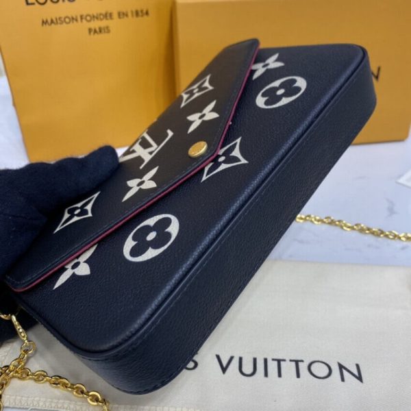 Bicolor Monogram Empreinte Felicie Pochette by Louis Vuitton - Image 7