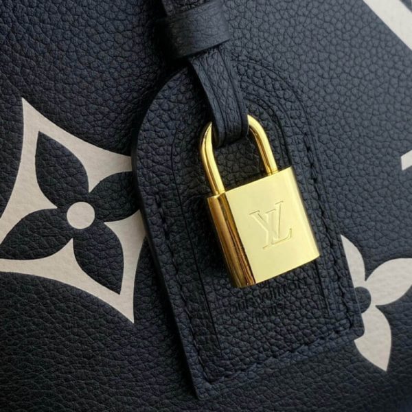 Replica LV Bicolor Monogram Leather Petit Palais Bag - Image 12