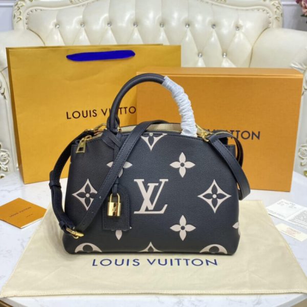 Replica LV Bicolor Monogram Leather Petit Palais Bag - Image 5