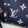 Best Replicas Bags - Replica LV Bicolor Monogram Leather Petit Palais Bag Shop For Best Louis Vuitton LV Replica Bags With Cheap Price