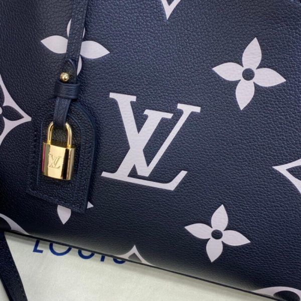 Replica LV Bicolor Monogram Leather Petit Palais Bag - Image 10
