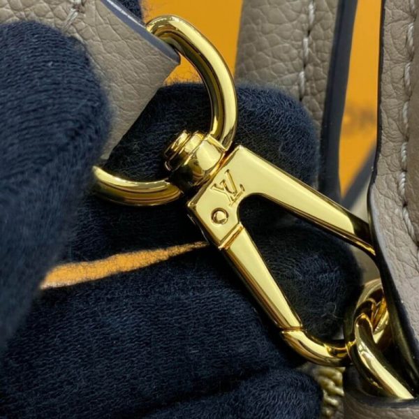 LV Bicolor Monogram Empreinte Petit Palais Leather Bag - Image 15