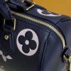 Best Replicas Bags - LV Replica Bicolor Empreinte Speedy 25 Black/Beige Shop For Best Louis Vuitton LV Replica Bags With Cheap Price