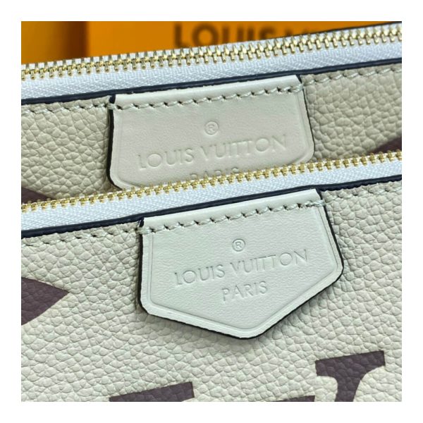 Replica LV Bicolor Multi Pochette Beige – Stylish & Affordable - Image 8