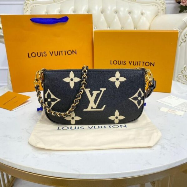 LV Bicolor Multi Pochette Accessoires Replica M45777 - Image 5